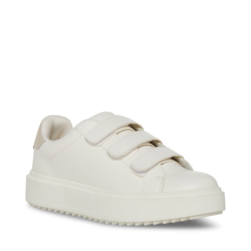 Zapatillas Steve Madden Catching Mujer Blancas | ES OA036S